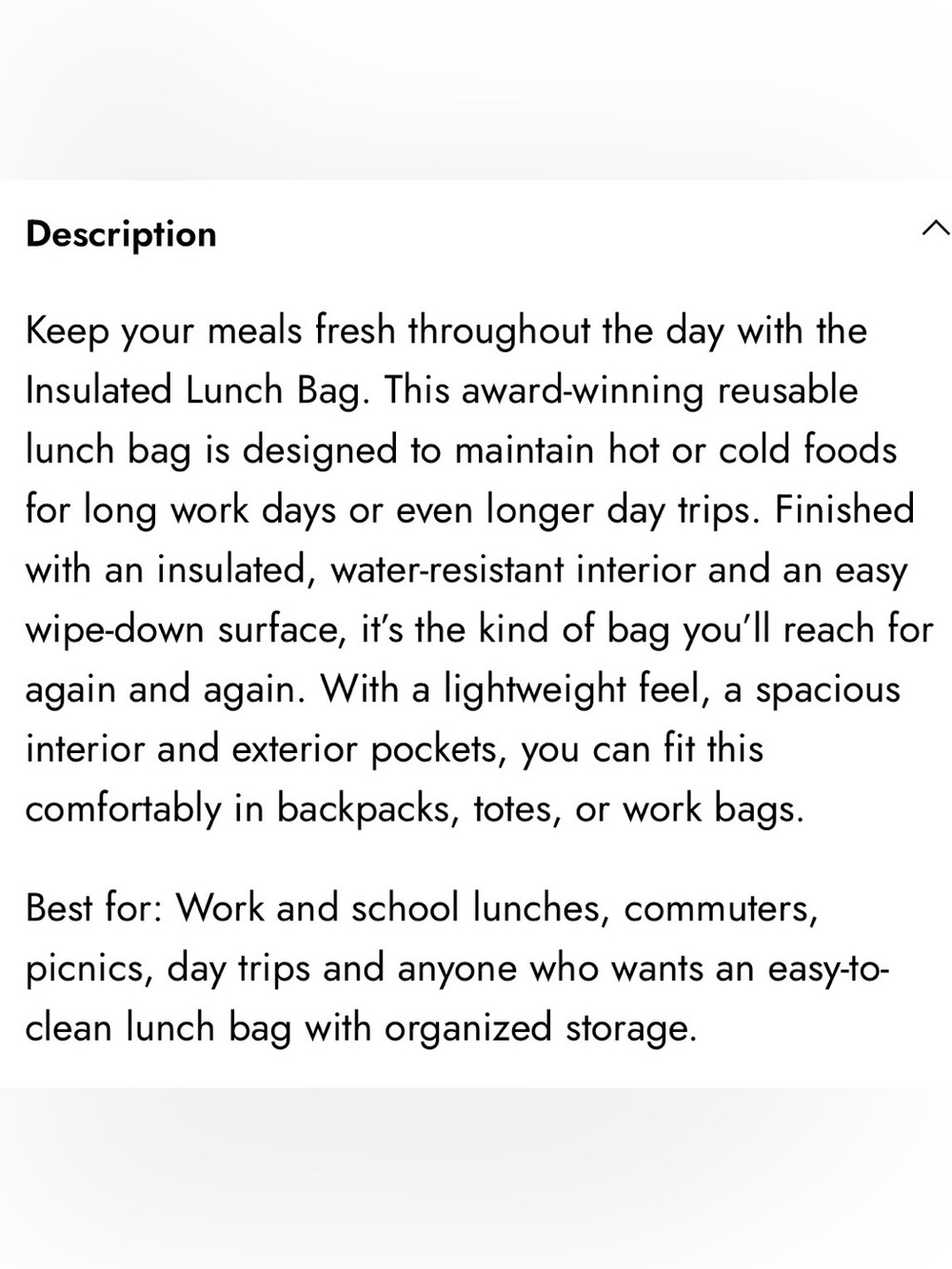 Calpak Insulated Lunch Bag - Picture 15 of 16
